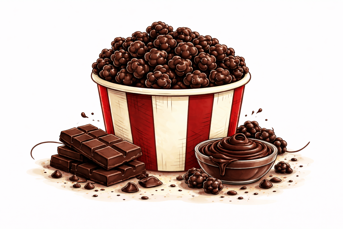 Dark Chocolate Crunch - 1 cup