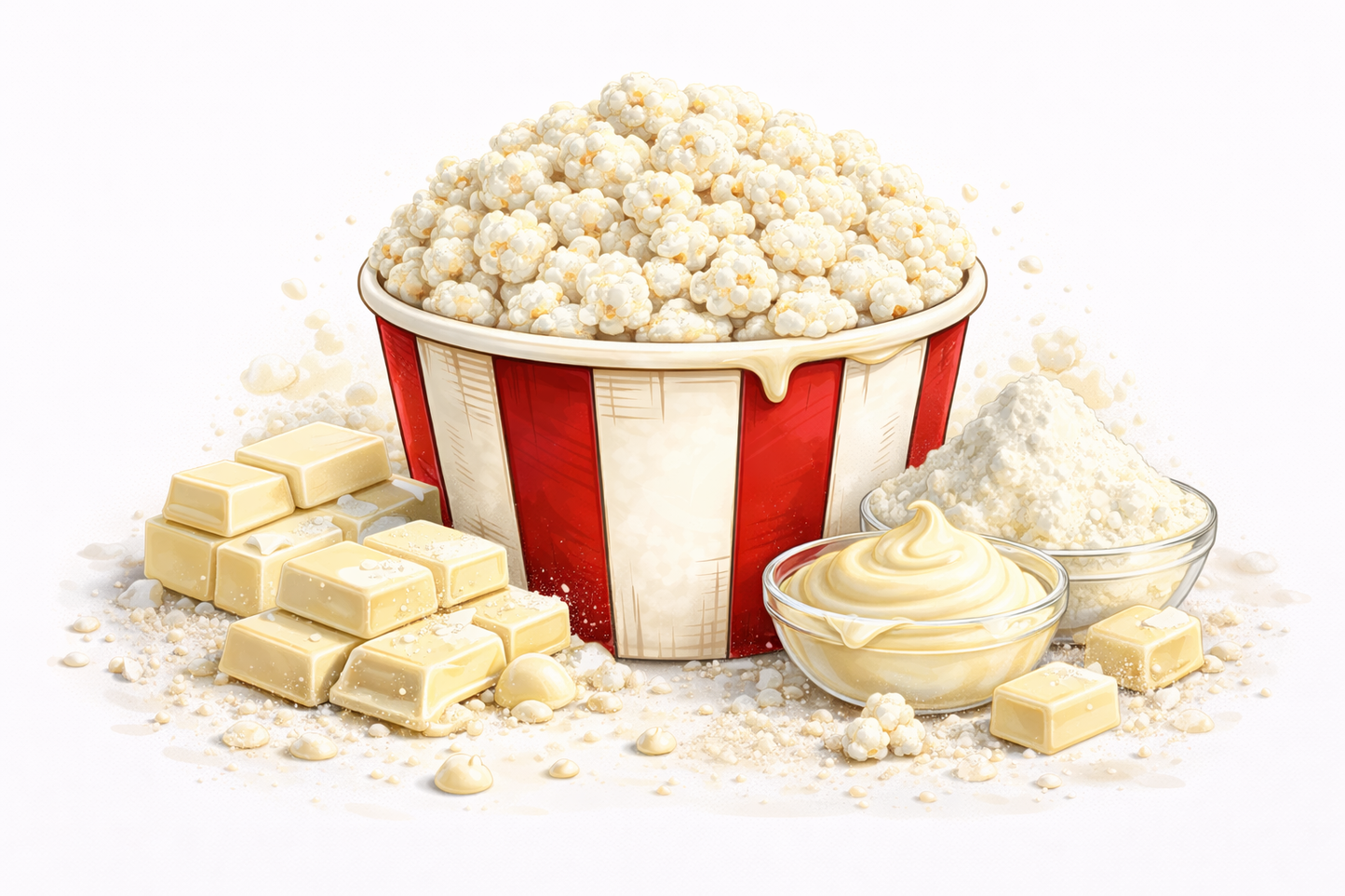 White Chocolate & Milk Powder Bliss - 1 cup